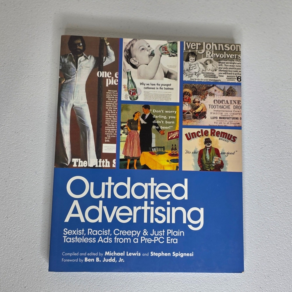 Skyhorse Publishing Outdated Advertising Paperback Book Adult Vintage Ads Humor